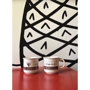 Vintage Style Coffee Cups